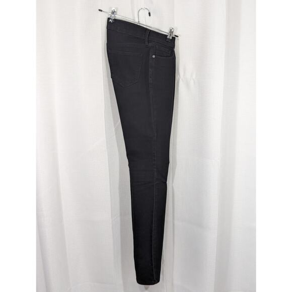 OLD NAVY! BLACK STRETCH "DIVA" LUXE SKINNY JEANS, PANTS, SLACKS! SHARP! SZ 2 - Picture 6 of 10